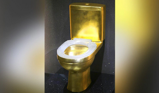 Viral A $1.3 Mn Gold Toilet Seat Has Taken Social Media By Storm