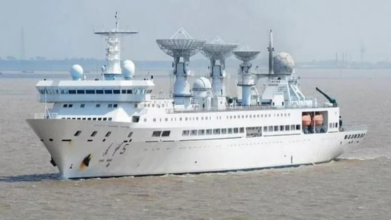 Chinese ’spy’ ship