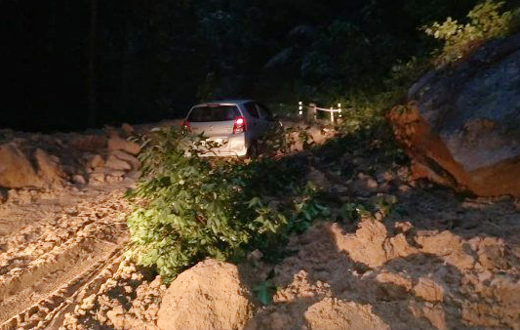 Charmadi Ghat landslides