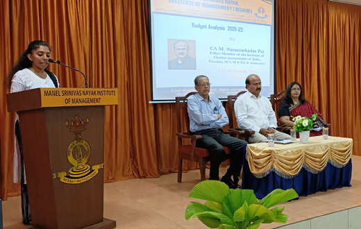 Budget Analysis by CA M. N. Pai 