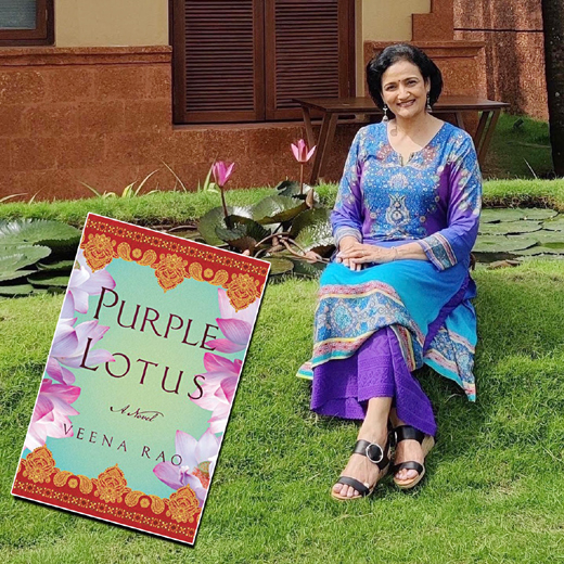 Veena Rao Purple Lotus