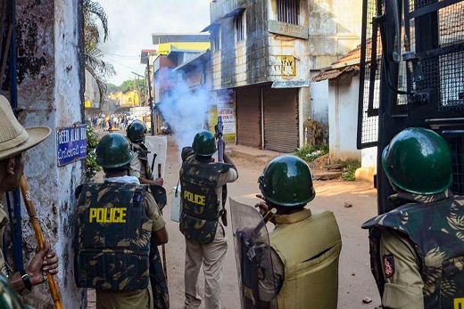 Mangaluru-firing