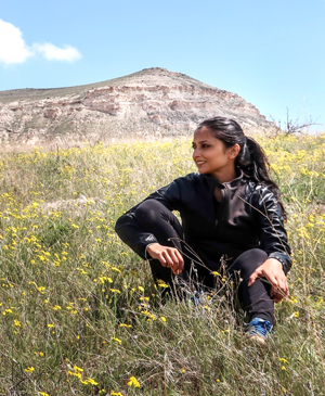 Nirupa Rao in western ghats