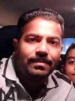 Jackpot winner Renjith Somarajan