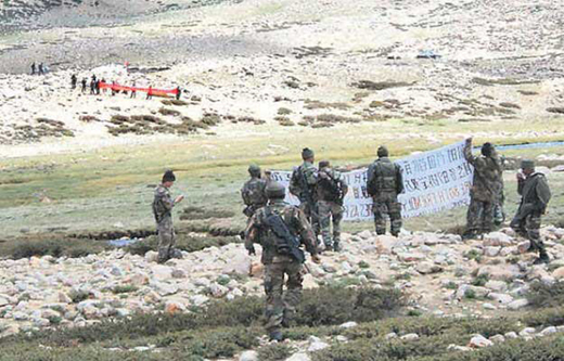 Ladakh face off