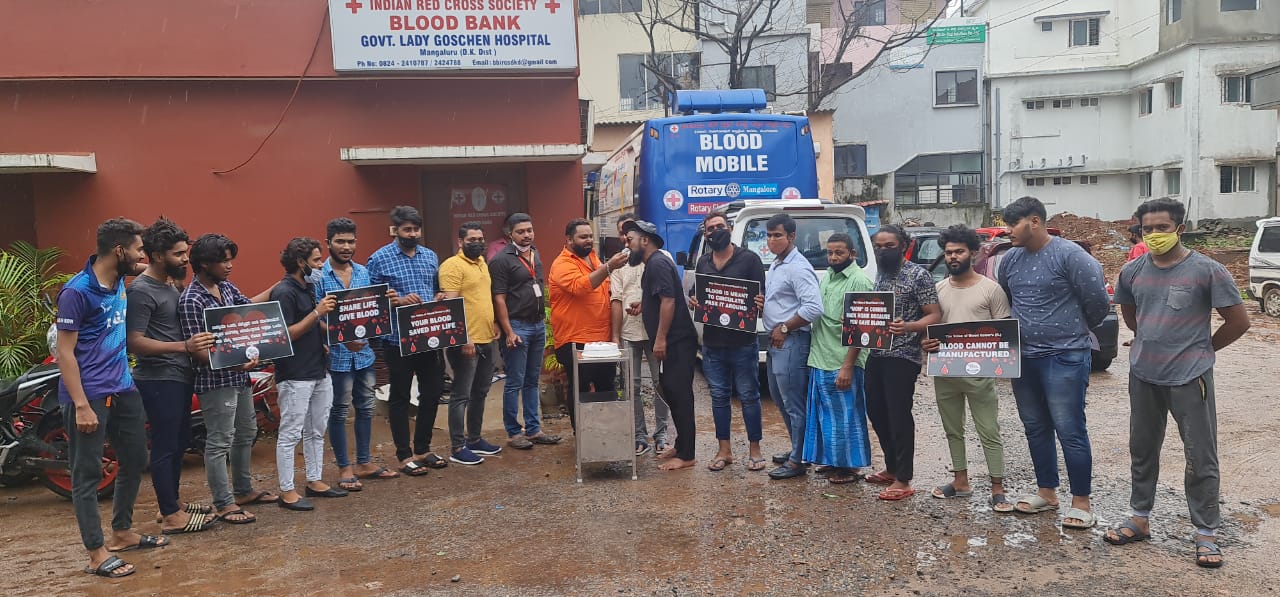blood donors day mangalore