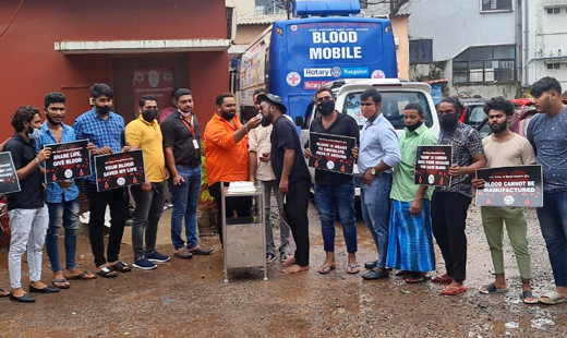 blood donors day mangalore