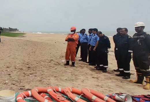 Mock rescue drill on Ullal shores