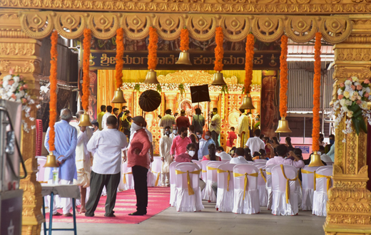 Mangaldevi temple wedding