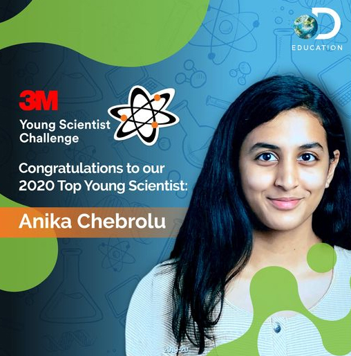 Anika Chebrolu wins
