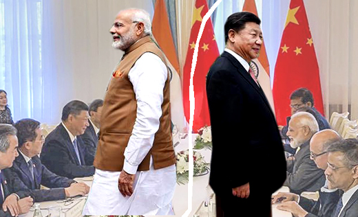 Narendra Modi vs Xi jinping