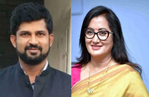 Sumalatha and Pratap simha