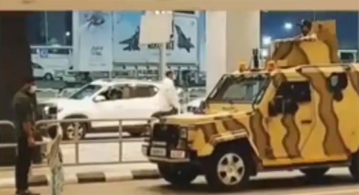 Little Boy Salutes Security Personnel At Bengaluru Airport In Viral