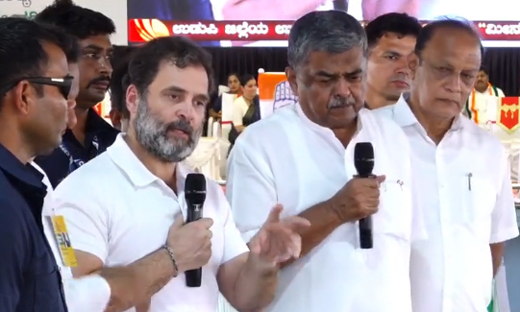 Rahul Gandhi in Udupi