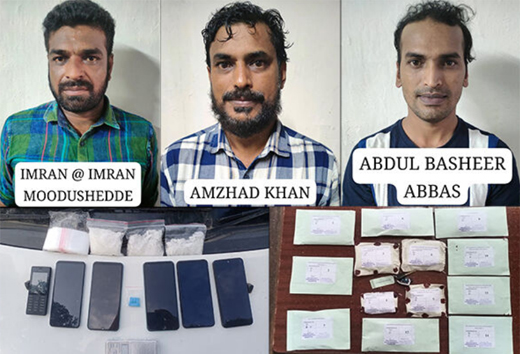 MDMA worth Rs 9 lakh seized