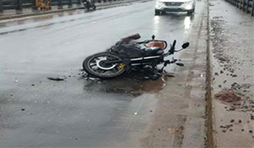 bike accident bantwal