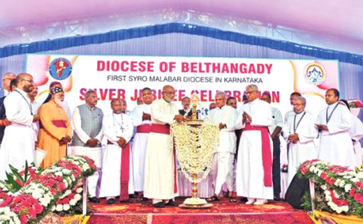 Syro-Malabar Diocese celebrates silver jubilee