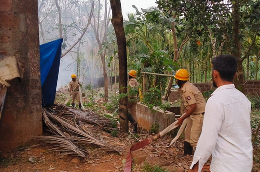 explosion at firecracker unit in Belthangady