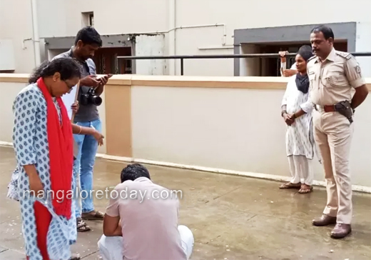 Medical Student accidentally falls