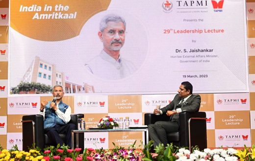 S Jaishankar at TAPMI