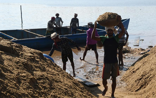 sand mining