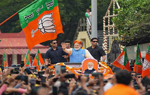 Modi rally in bangalore