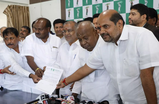 Devegowda sacks JDs president ibrahim