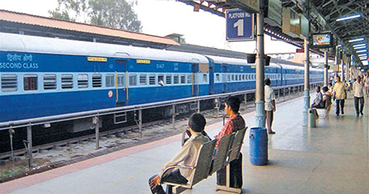 train changes in track maintenance work