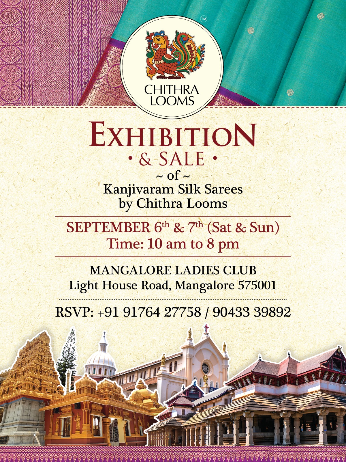 Chithra Looms Exhibition Mangalore