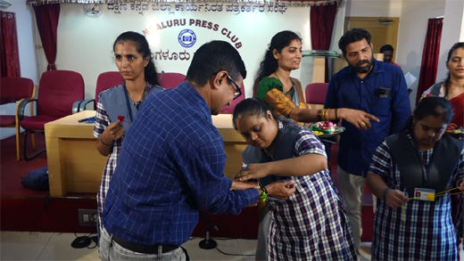 Raksha bandhan-Press Club