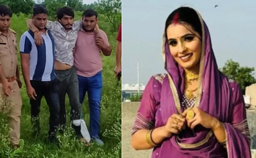 Vipin Bhati, arrested for killing wife