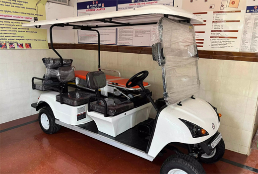 Wenlock Hospital Gets First Ambulance Buggy