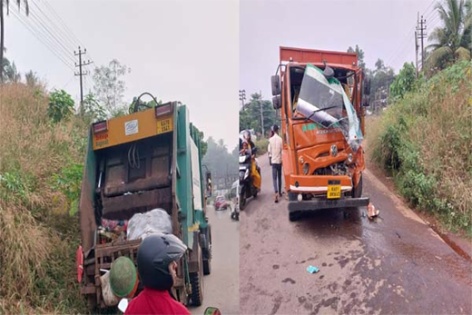 CNG vehicle-garbage truck