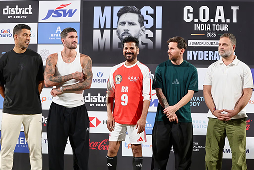 Lionel Messi GOAT Tour of India