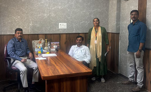 MLA Chandru Lamani caught red-handed