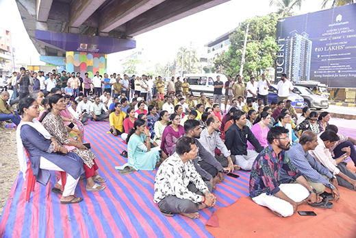 Protest at Kottara