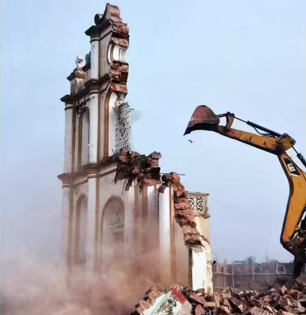 Christ The King Church Demolished in Kayyar