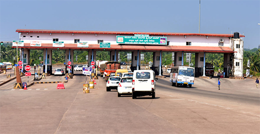 Toll plazas