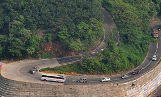 Agumbe Ghat Hairpin Roads