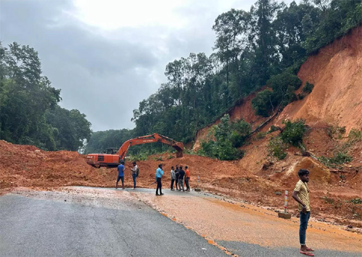Uppinangady landslide 