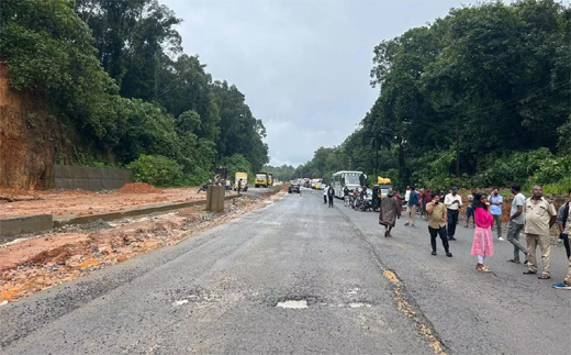 Uppinangady landslide