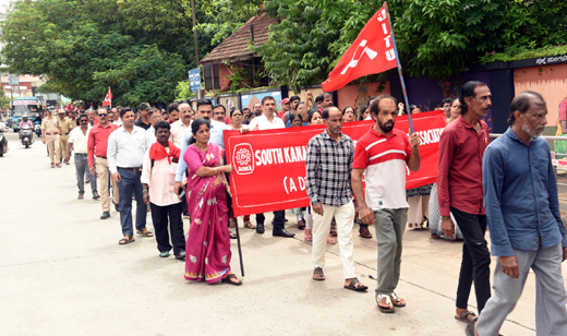 Protest rally