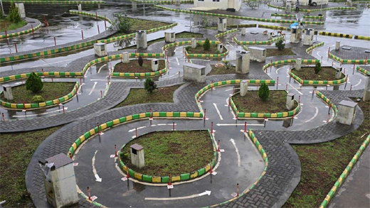Driving track