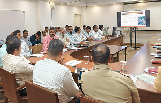 MP Capt Brijesh Chowta nhai meeting