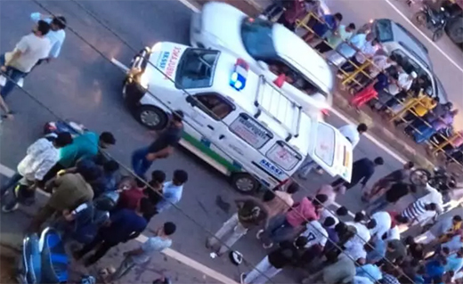 Accident Near Farangipete