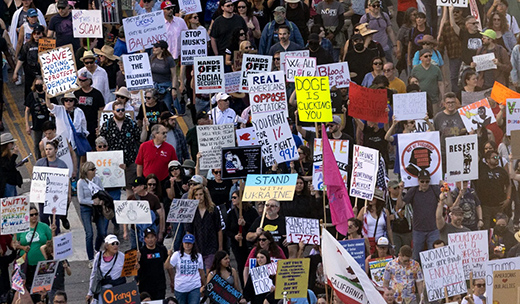 Mass Protests Erupt Across U.S