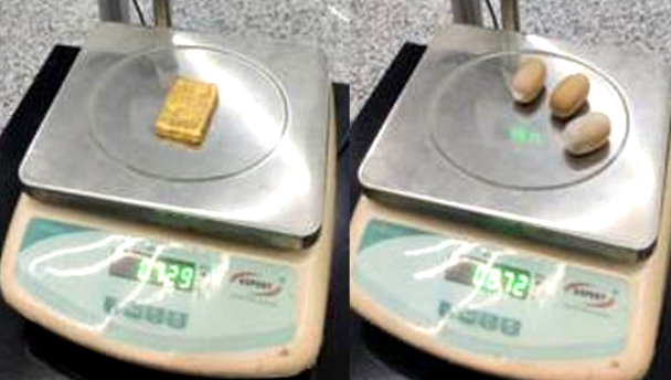 smuggled gold at MIA