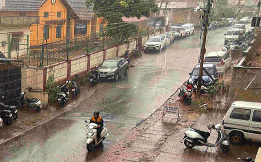 Rain Bring Respite to Coastal Karnataka