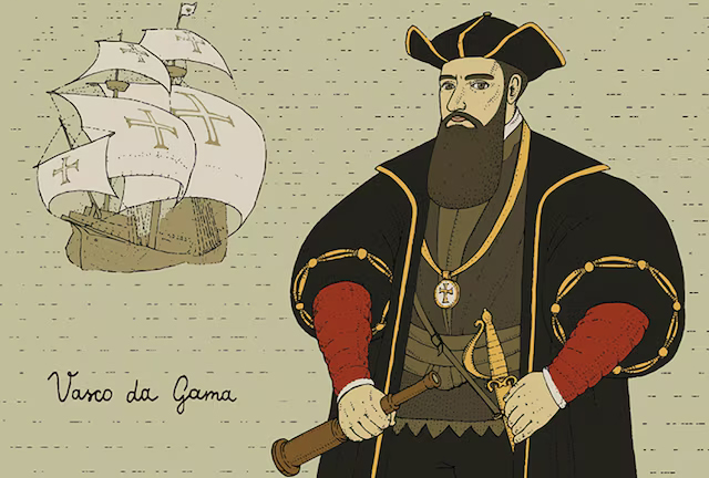 Da Gama Rope On this day in 1498: Vasco da Gama discovers sea route to India from Europe
