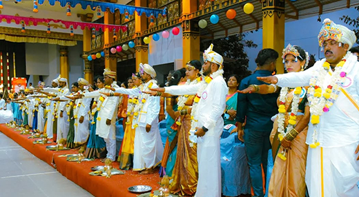Mass Marriage at Dharmasthala